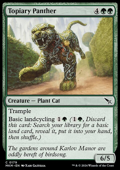 Topiary Panther